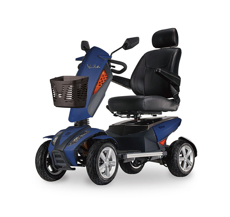 Heartway Vita S12 Mobility Scooter - Matte Blue  