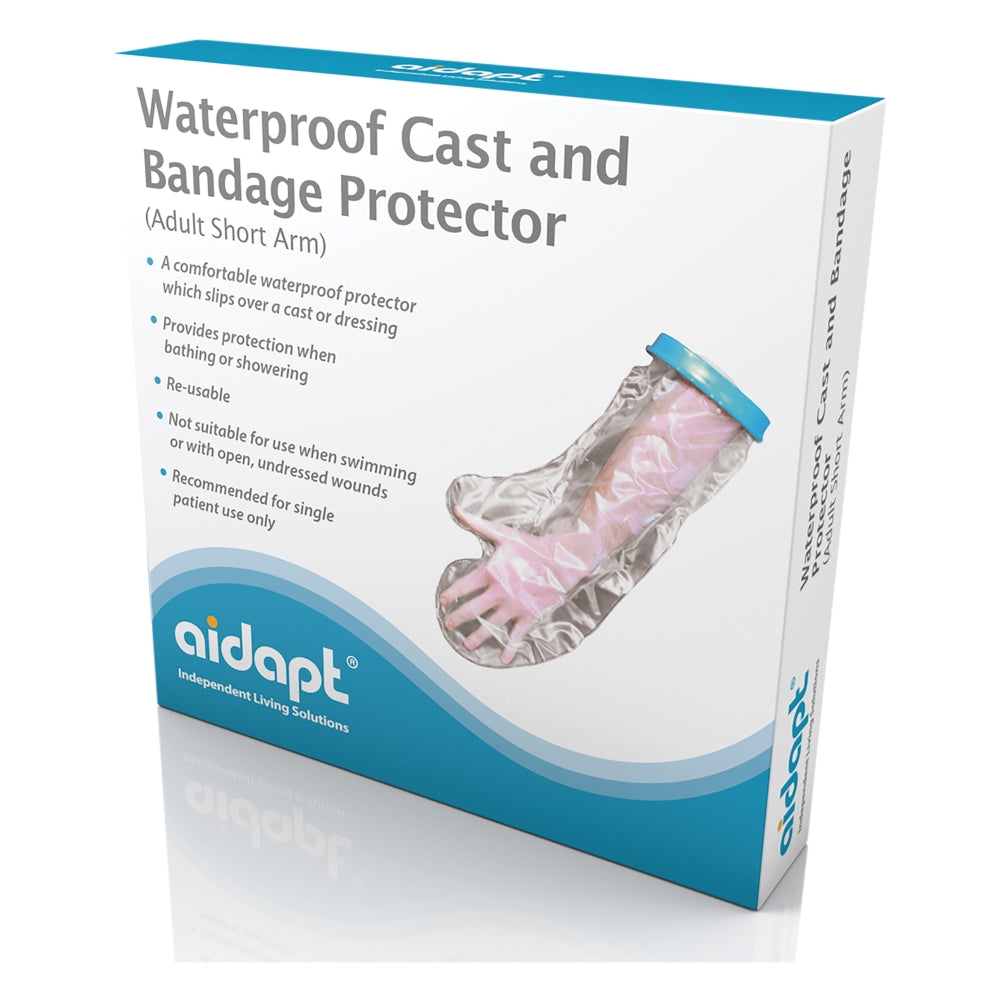 Adult Arm Shower Protector Cast and Dressing Protectors - short