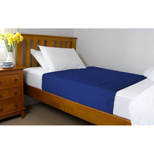 Brolly Sheets Bed Pad with Wings Continence Product - Navy 
