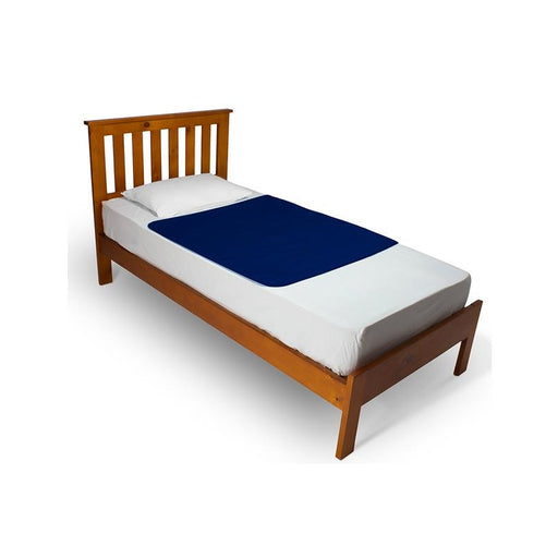 Brolly Sheets Bed Pad without Wings Continence Product - Navy  