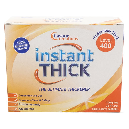 instant THICK Sachets Food Supplements Flavour Creations 400 - Moderately Thick  