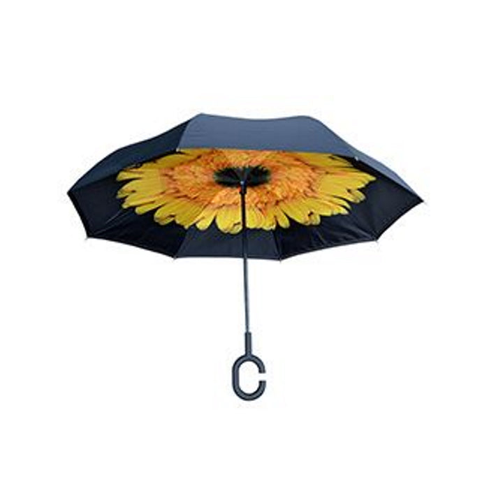 Topsy Turvy Umbrella Personal Accessories zest Sunflowers  