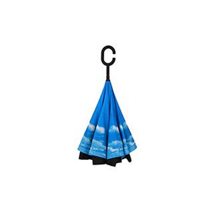 Topsy Turvy Umbrella Personal Accessories zest Blue Daisy  