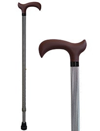 Fashion Walking Stick - brown handle