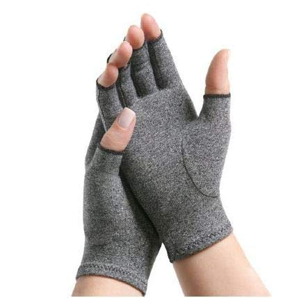 Arthritis fingerless Gloves IMAK Compression - grey colour   