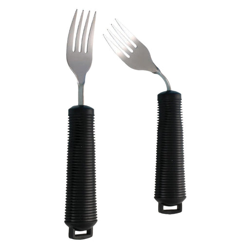 Bendable Fork with black handle  