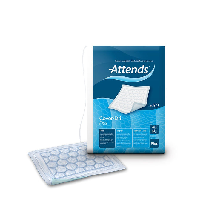 Attends Cover-Dri Continence Products Attends 40 cm x 60 cm Plus 