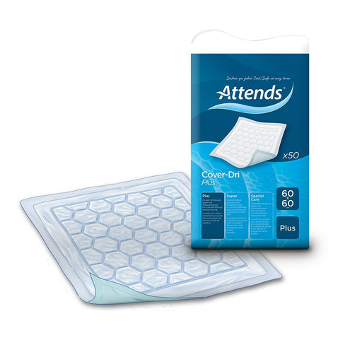 Attends Cover-Dri Continence Products Attends 60 cm x 60 cm Plus 