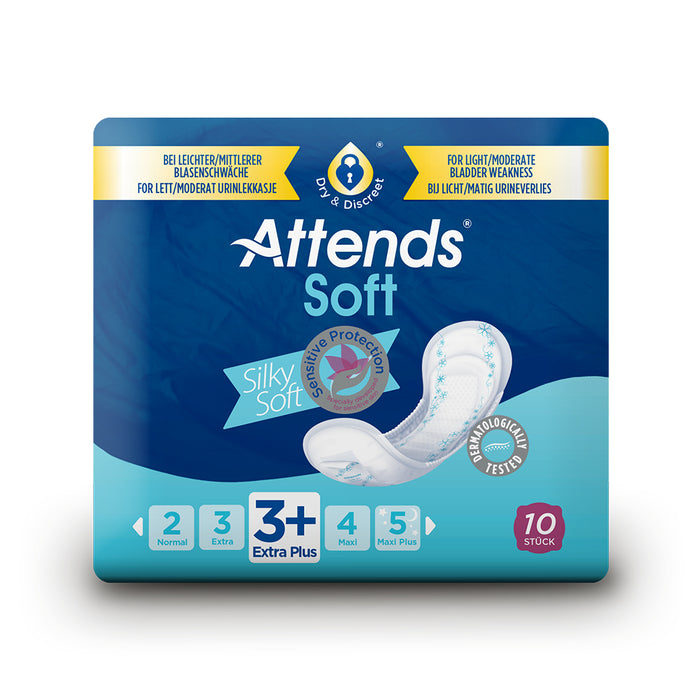 Attends Soft Pads Continence Products Attends 3 Extra Plus  