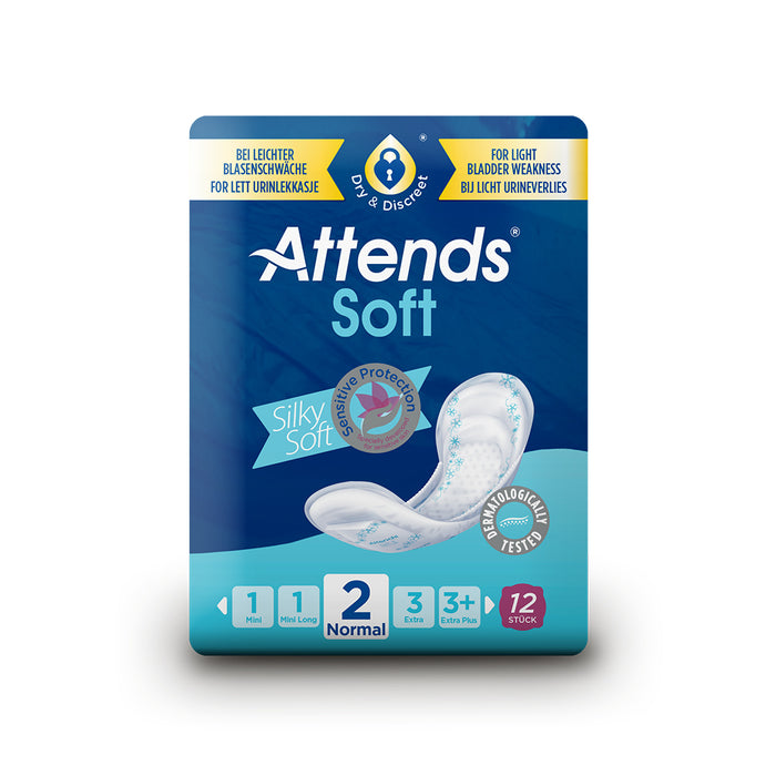 Attends Soft Pads Continence Products Attends 2 Normal  