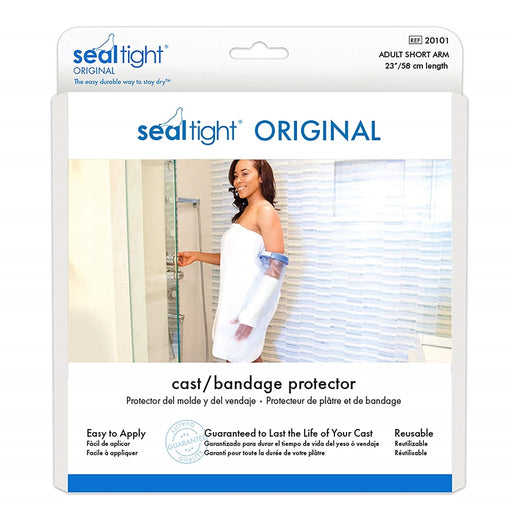 Seal Tight Original Cast and Bandage Protector - SEAL-TIGHT Adult Short Arm  