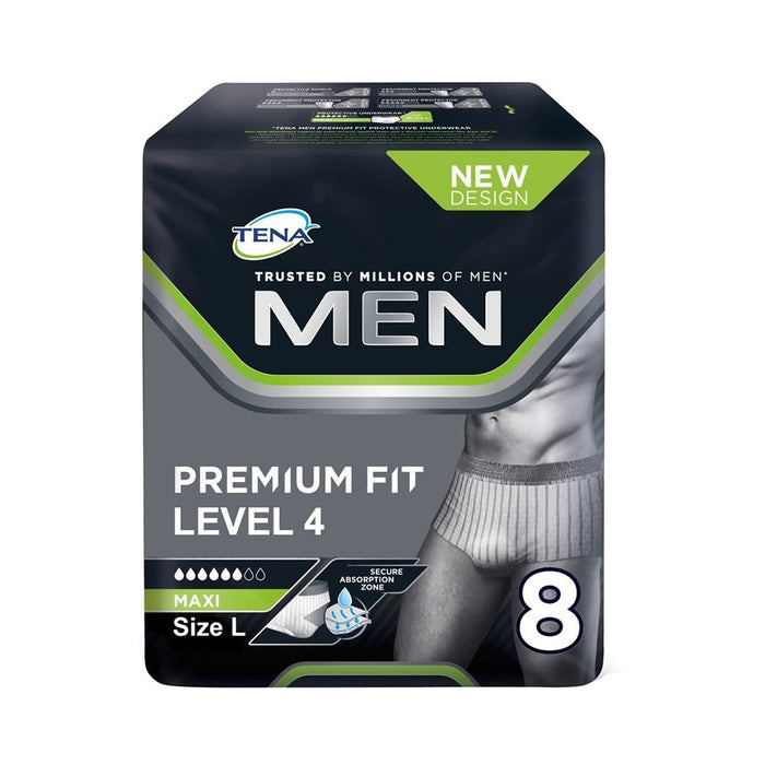 TENA for Men Continence Products TENA Level 4  