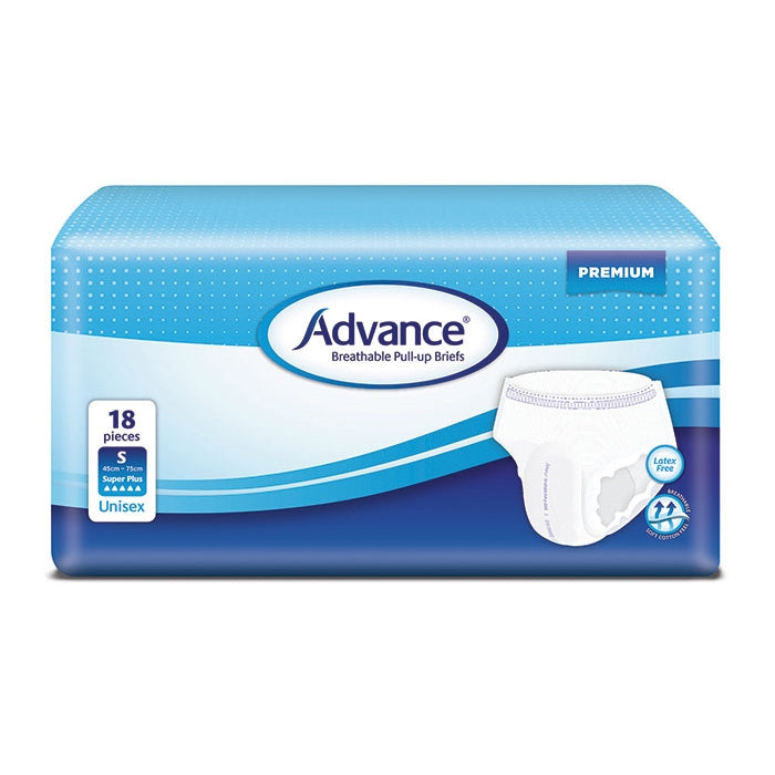 Advance Breathable Pull-up Briefs Continence Products Advance S Super Plus 