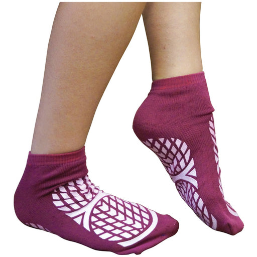 Red Non Slip Socks Socks zest   