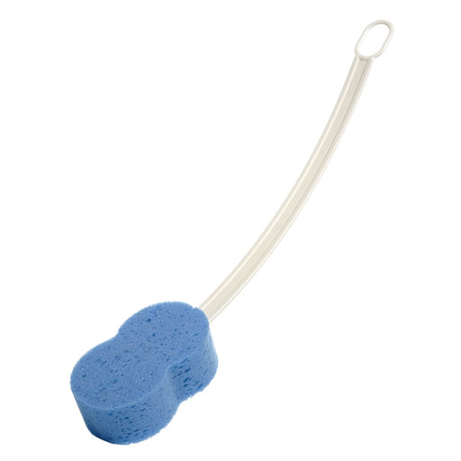 Blue bath Sponge with Handle