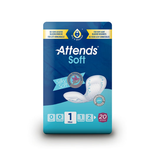 Attends Soft Pads Continence Products Attends 1 Mini  
