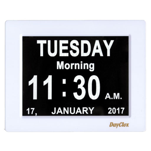 Digital Calendar Clock - Time, day and date