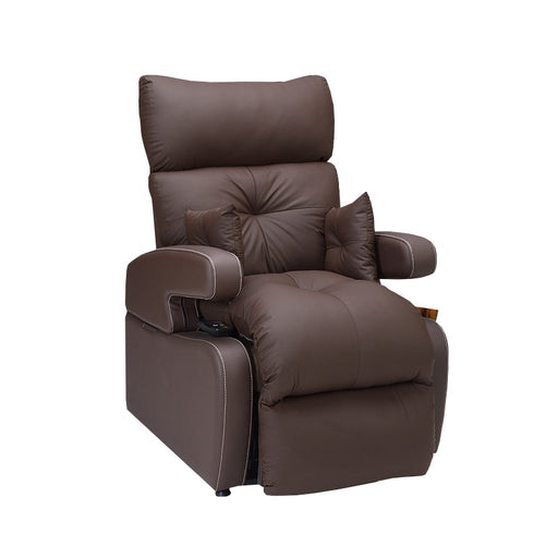 Cocoon Lift Recliner Chair - Single Power - PU Chocolate