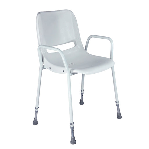 Milton Stackable Portable Shower Chair Bathroom Seating zest   