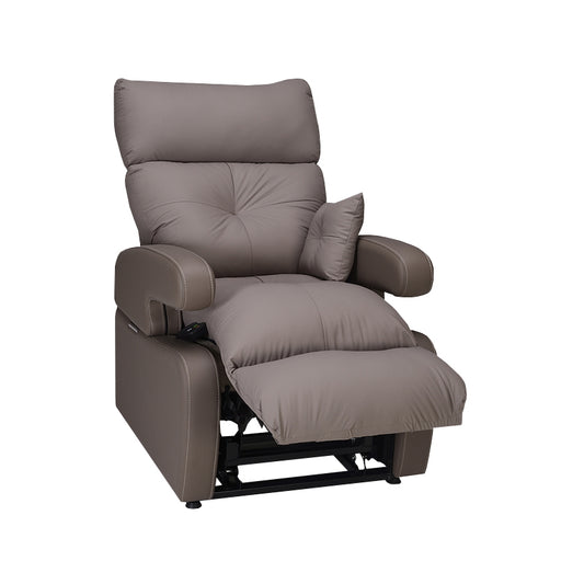 Cocoon Lift Recliner Chair - Dual Power - PU Taupe