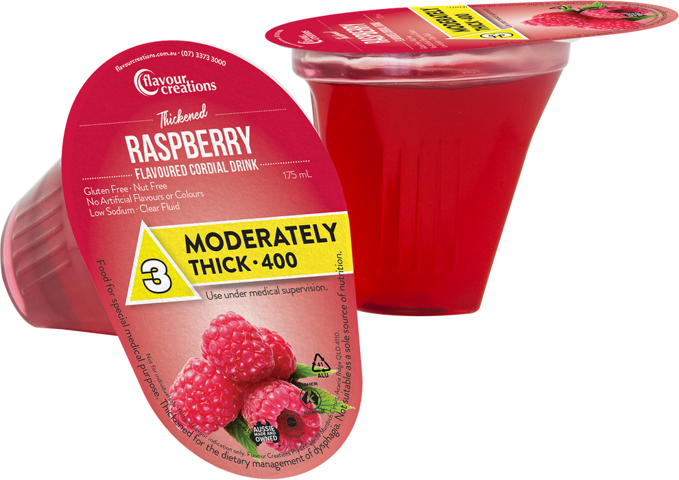 Flavour Creations Raspberry Flavoured Cordial Drink 175mL - 24 Pack Food Supplements Flavour Creations   