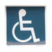 Plastic Disability Sign with Adhesive Signage Not specified   
