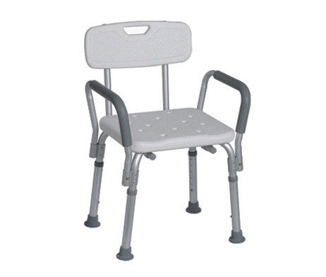 Orewa Shower Chair - white and grey