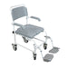 Bewl Attendant Propelled Shower Commode Chair Bathroom Seating zest   