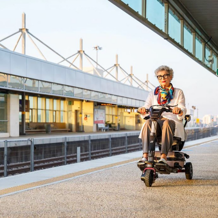 The Atto Travel Scooter: A Mobility Scooter That Comes Along for the Whole Day