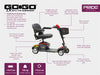 Pride Mobility Go-Go LX4 with CTS Suspension Mobility Scooters Pride Mobility