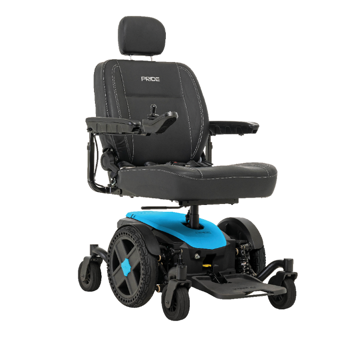 Pride Mobility Jazzy Evo 614 HD Powerchair Powerchairs Pride Mobility Blue