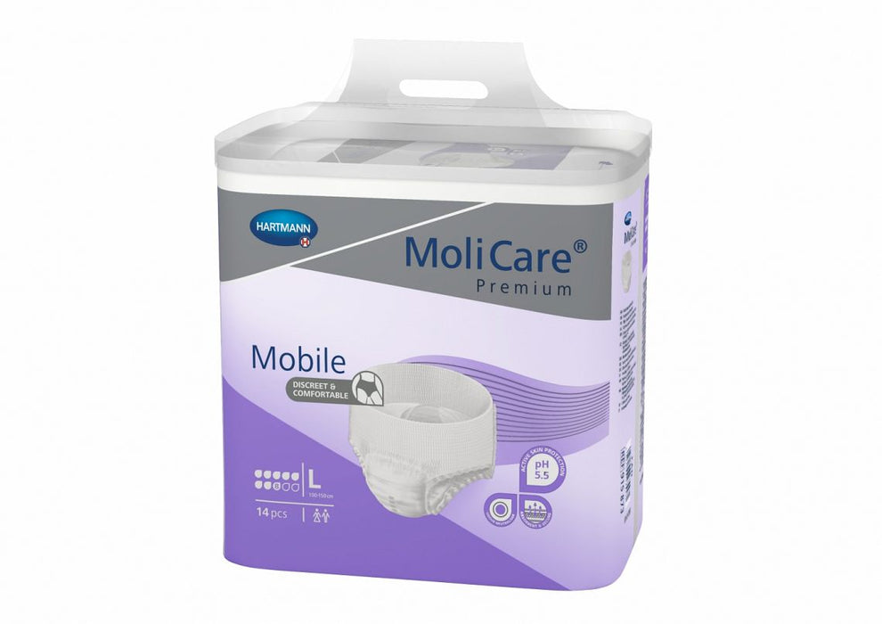 MoliCare Mobile Pull ups Continence Product Hartmann L Super 