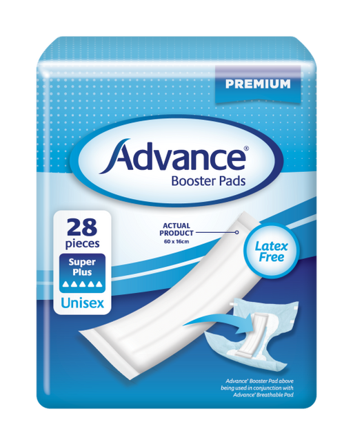 Advance Booster Pads Continence Products Advance Super Plus  