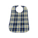 Brolly Sheets Feeding Bib - Adult Feeding Brolly Sheets Navy Tartan