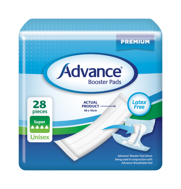 Advance Booster Pads Continence Products Advance Super  