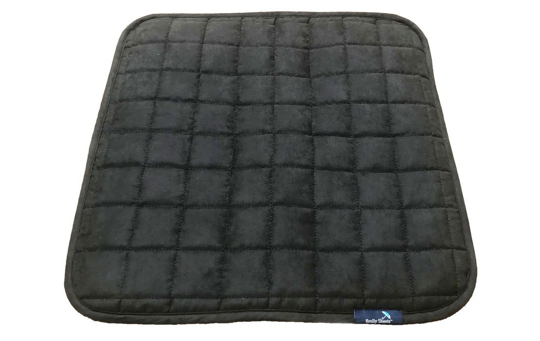 Brolly Sheets Chair Pad- Medium Continence Products Brolly Sheets Black