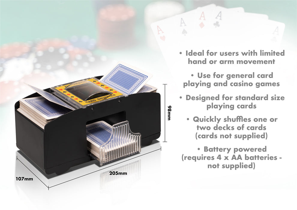 Playing Card Shuffler Independent Living Playing Card Shuffler Independent Living