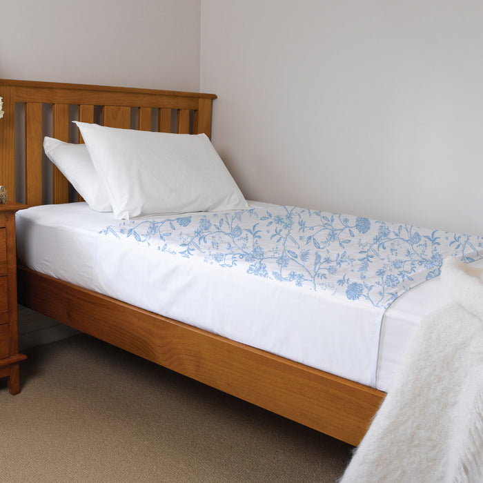 Brolly Sheets Bed Pad with Wings Continence Products Brolly Sheets King Single Botanical