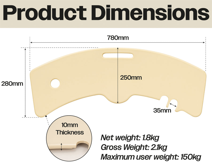 Curved Transfer Board