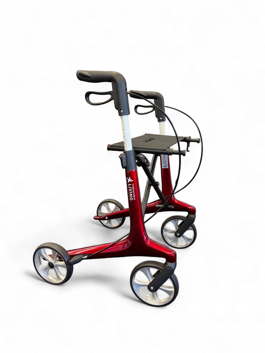 Devonport Carbon Fibre Walker Walkers zest Red Standard (62cm)