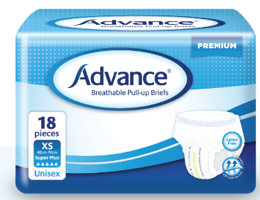 Advance Breathable Pull-up Briefs Continence Products Advance XS Super Plus