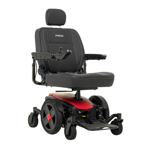 Pride Mobility Jazzy Evo 614 HD Powerchair Powerchairs Pride Mobility Red