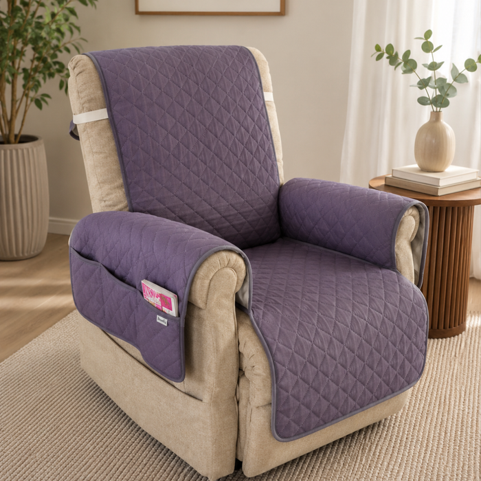 Brolly Sheets Recliner Lift Chair Protector with Arms