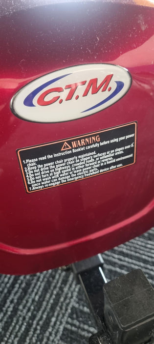 Pre-loved CTM HS-1000 Powerchair Mobility Scooters Not specified