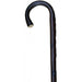 Mens Wooden Walking Stick with Crook Handle Walking Sticks Not specified