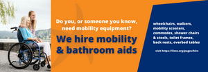   Hire Mobility Equipment and Bathroom Aids 