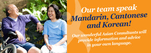   Our Asian Consultants speak Mandarin and Korean 