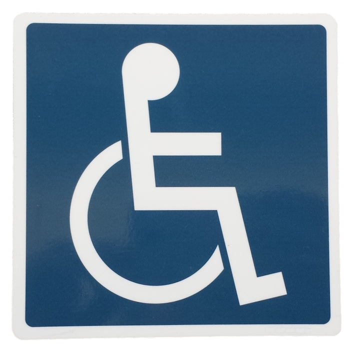 Plastic Disability Sign