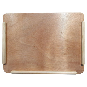 Wooden Lap Tray top view