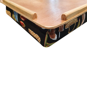 Wooden Lap Tray side view